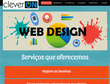 Tablet Screenshot of cleveron.com.br