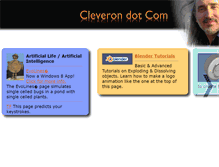 Tablet Screenshot of cleveron.com
